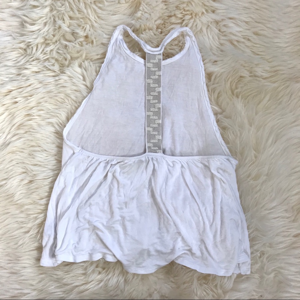 American Eagle Beaded Halter Top